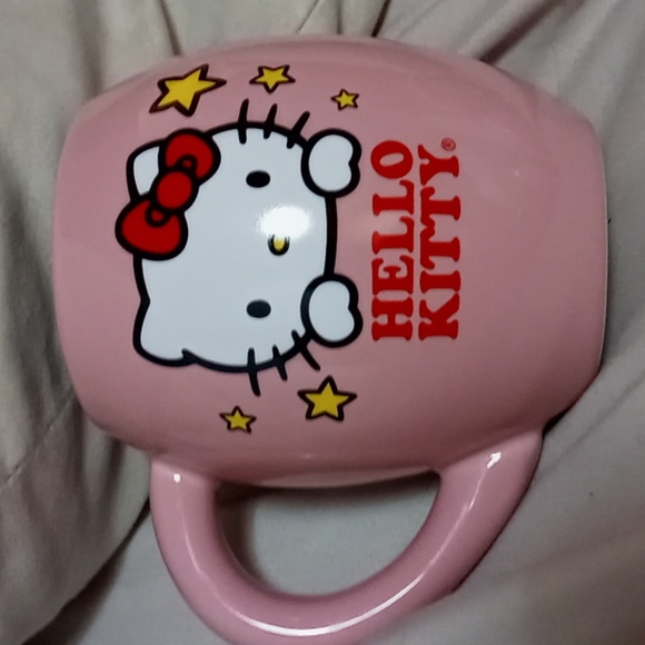 2013 Holiday Hello Kitty Pink Mug - Picture 2 of 4